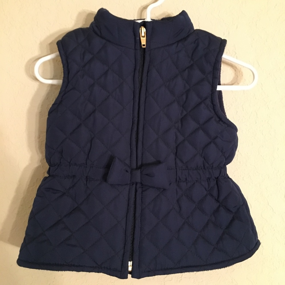 Old Navy Baby Puff Vest sz 18-24 mo